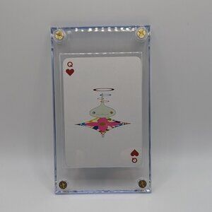 Louis Vuitton Murakami Queen Of hearts Playing Card